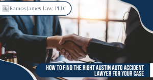 A lawyer shakes hands with her client at a desk with a gavel.